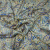 Атласная ткань из шелка с рисунком в нежных оттенках